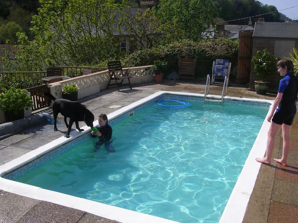 Bed and Breakfast Saffron House Combe Martin Exteriér fotografie